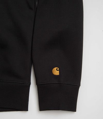 Carhartt Hooded Chase Jacket in Black and Gold
