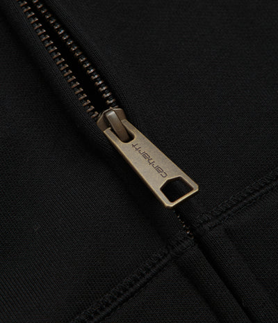 Carhartt Hooded Chase Jacket in Black and Gold