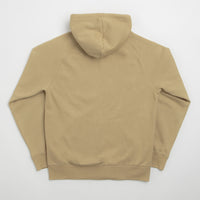 Carhartt Hooded Chase Jacket in Dusty Hamilton Brown and Gold thumbnail
