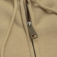 Carhartt Hooded Chase Jacket in Dusty Hamilton Brown and Gold thumbnail
