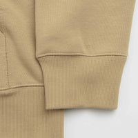 Carhartt Hooded Chase Jacket in Dusty Hamilton Brown and Gold thumbnail