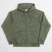 Carhartt Hooded Chase Jacket - Leaf / Gold thumbnail