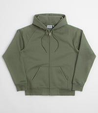 Carhartt Hooded Chase Jacket in Leaf and Gold