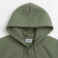 Carhartt Hooded Chase Jacket - Leaf / Gold thumbnail