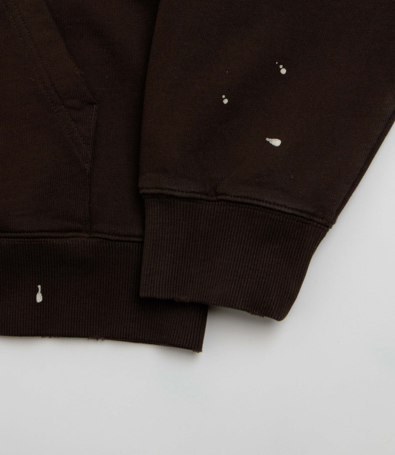 Destroy Washcap Carhartt Hooded Painter Jacket - Tobacco Destroy Wash / Splatter | flatspot