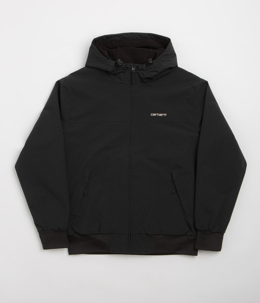 Carhartt Hooded Sail Jacket - Black / White
