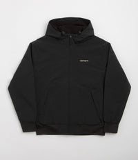Carhartt Hooded Sail Jacket in Black and White