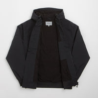 Carhartt Hooded Sail Jacket - Black / White thumbnail