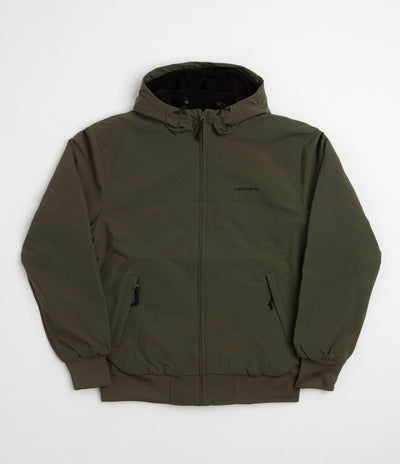 Carhartt Hooded Sail Jacket - Cypress / Black