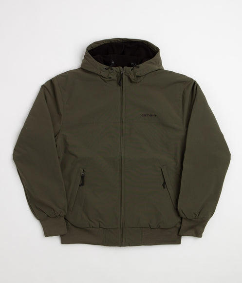 Carhartt Hooded Sail Jacket - Cypress / Black