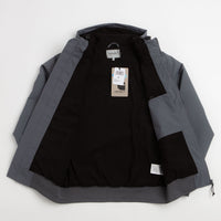 Carhartt Hooded Sail Jacket in Styx and White thumbnail