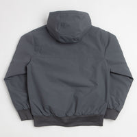 Carhartt Hooded Sail Jacket in Styx and White thumbnail
