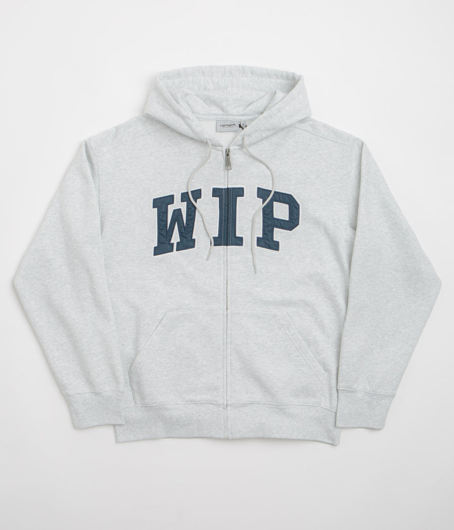 Carhartt Hooded Sweat Jacket in Ash Heather