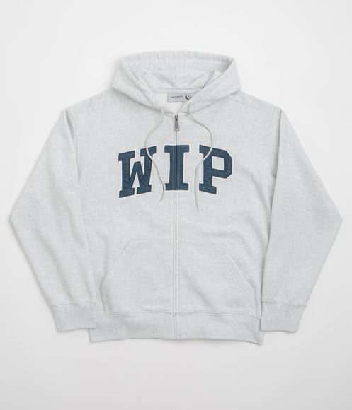 Carhartt Hooded Sweat Jacket - Ash Heather