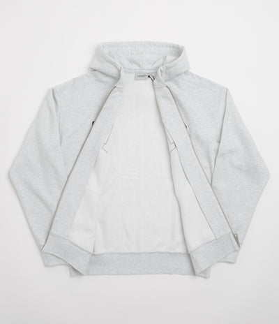 Carhartt Hooded Sweat Jacket in Ash Heather
