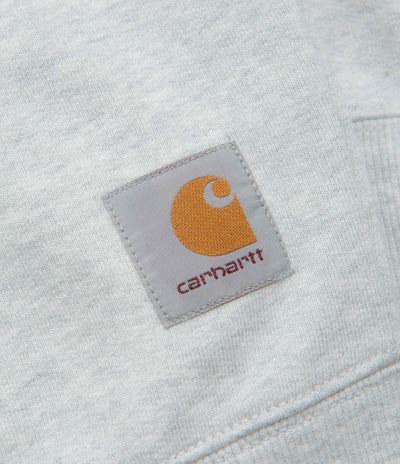 Carhartt Hooded Sweat Jacket in Ash Heather