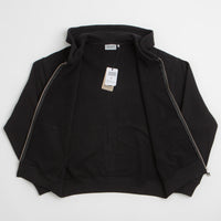 Carhartt Hooded WIP Label Sweat Jacket - Black thumbnail