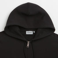 Carhartt Hooded WIP Label Sweat Jacket - Black thumbnail