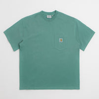 Carhartt Hudson Pocket T-Shirt in Saguaro thumbnail