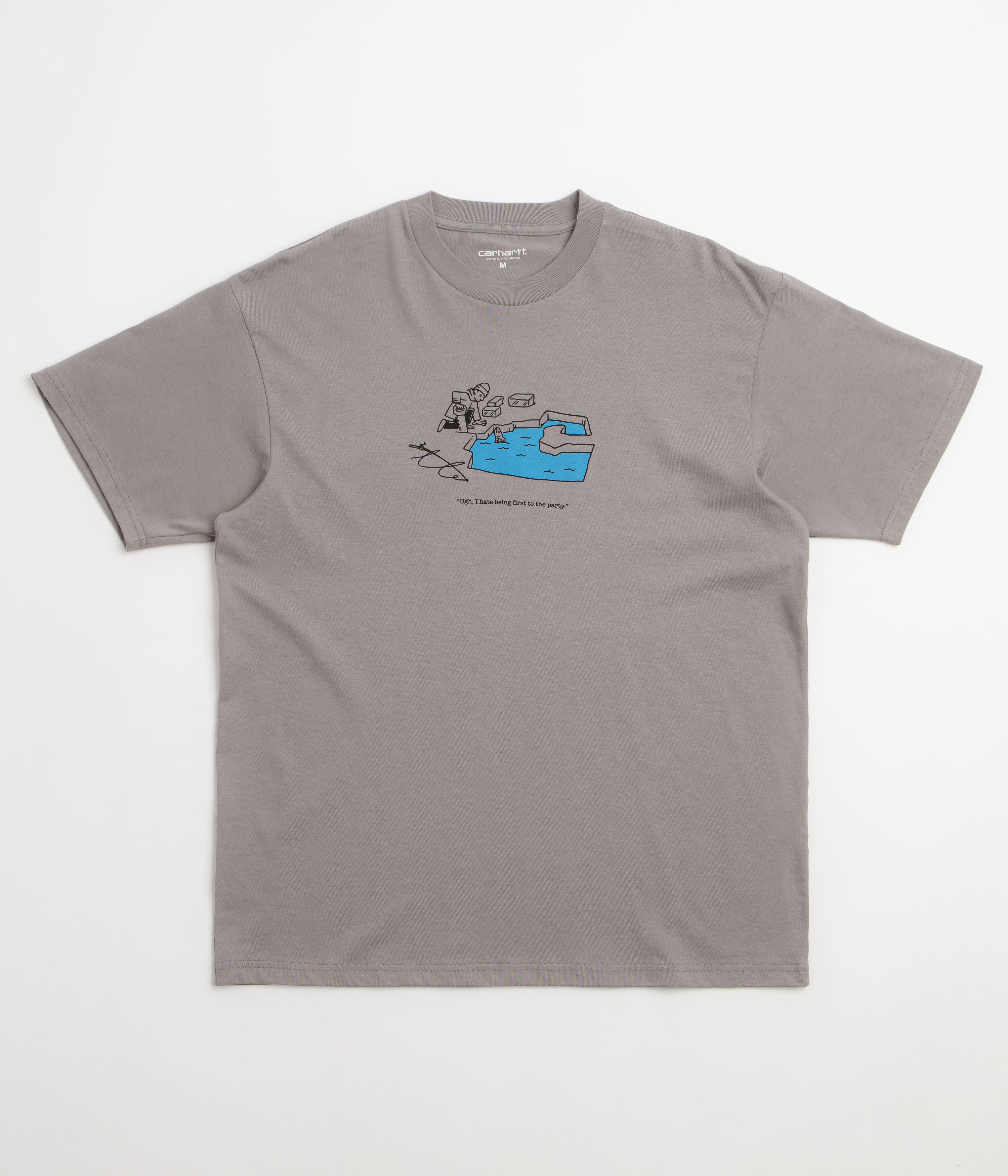 Carhartt Ice Fishing T-Shirt - Shady Grey