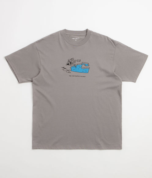 Carhartt Ice Fishing T-Shirt - Shady Grey