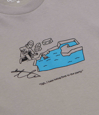 Carhartt Ice Fishing T-Shirt - Shady Grey