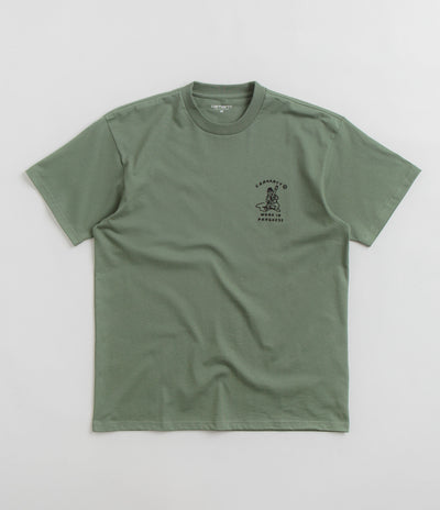 Carhartt Icons T-Shirt in Park and Black