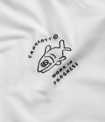 Carhartt Icons T-Shirt in White and Black