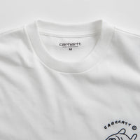 Carhartt Icons T-Shirt in White and Black thumbnail
