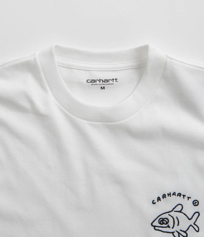 Carhartt Icons T-Shirt in White and Black