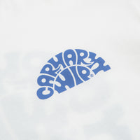 Carhartt Jazzy T-Shirt in White and Blue Iris thumbnail