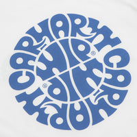 Carhartt Jazzy T-Shirt in White and Blue Iris thumbnail