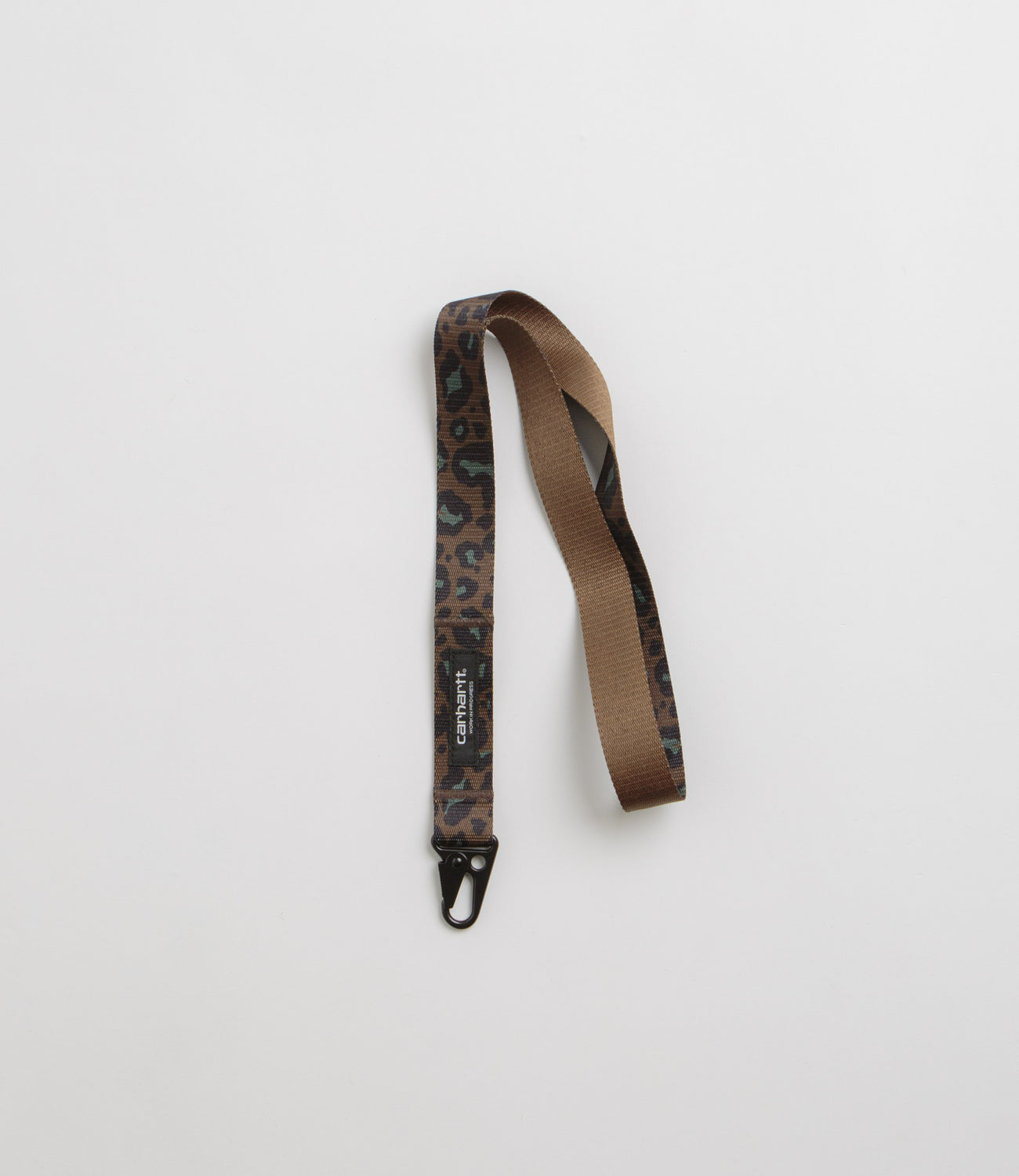 Carhartt Jude Keychain Camo Leo Jacquard Tamarind Flatspot