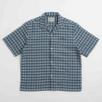 Carhartt Kander Short Sleeve Shirt - Kander Check / Blue River thumbnail