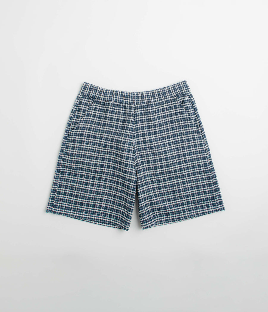 Carhartt Kander Shorts - Kander Check / Blue River