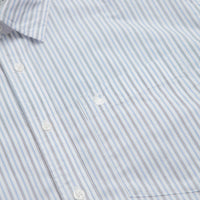 Carhartt Keene Short Sleeve Shirt in Keene Stripe and White thumbnail