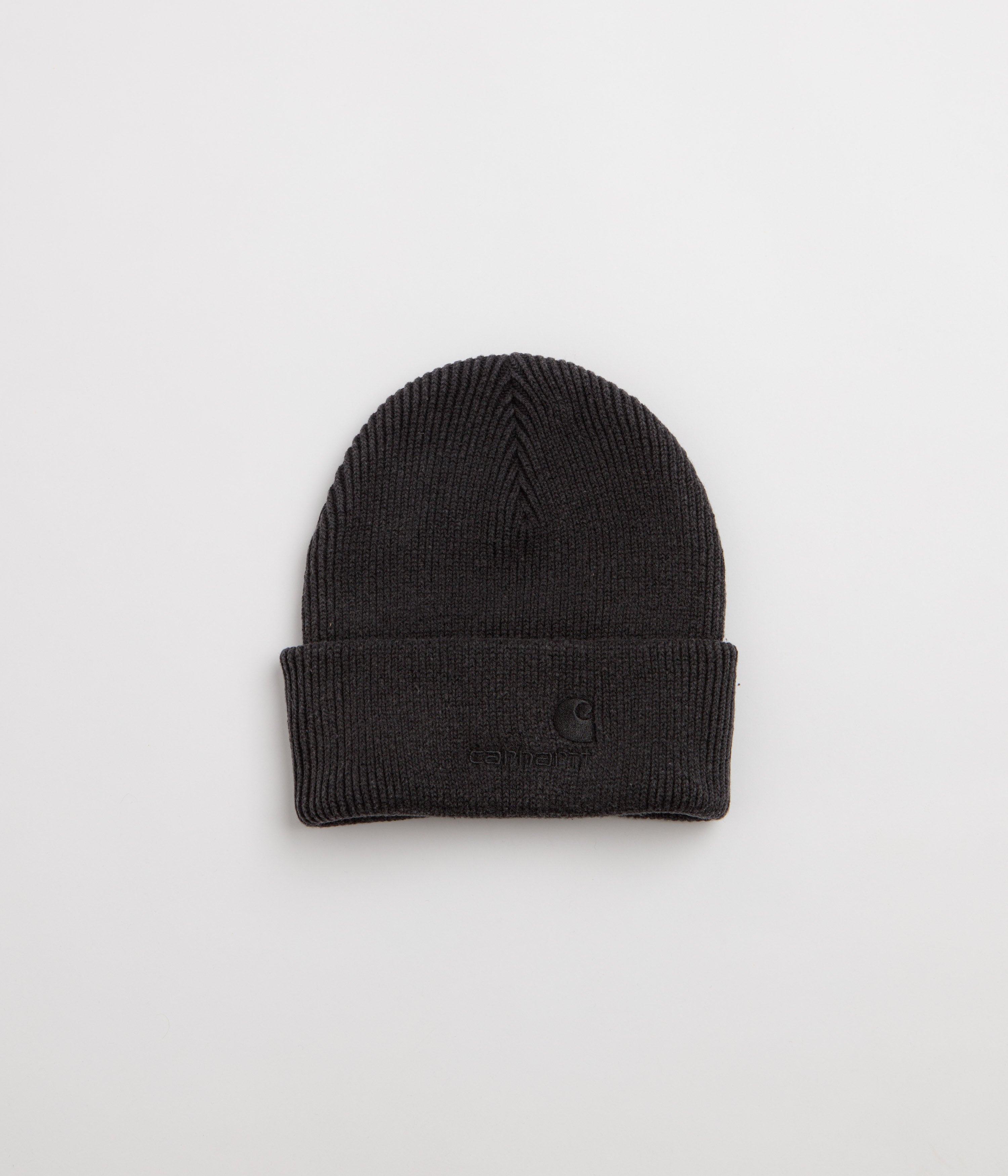 Carhartt Lambert Beanie - Black Moon Wash