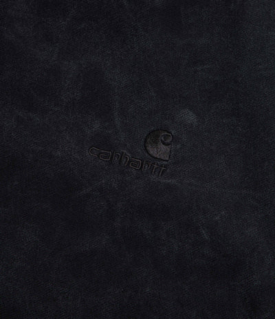 Carhartt Lambert Crewneck Sweatshirt - Black Moon Wash