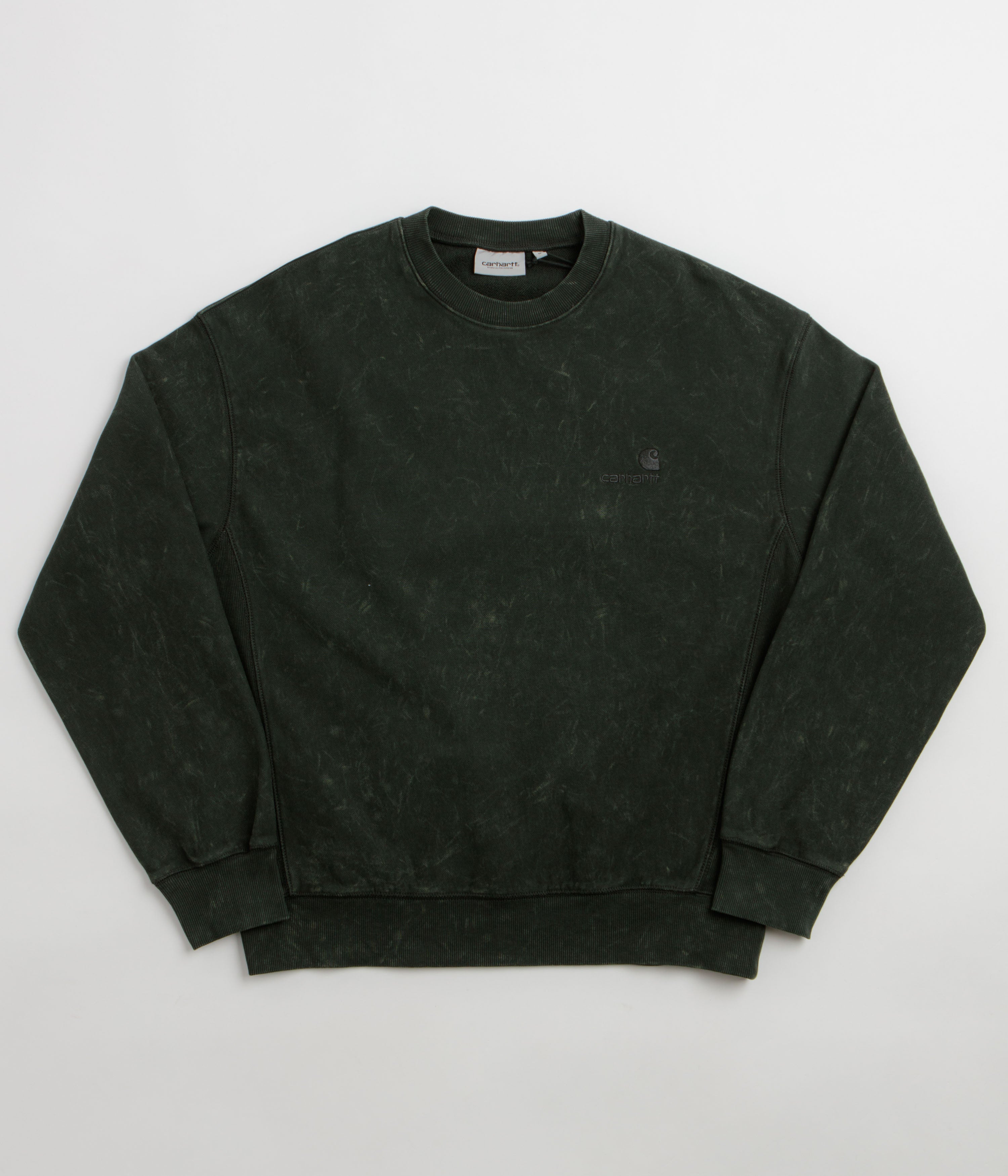 Carhartt Lambert Crewneck Sweatshirt - Raven Moon Wash