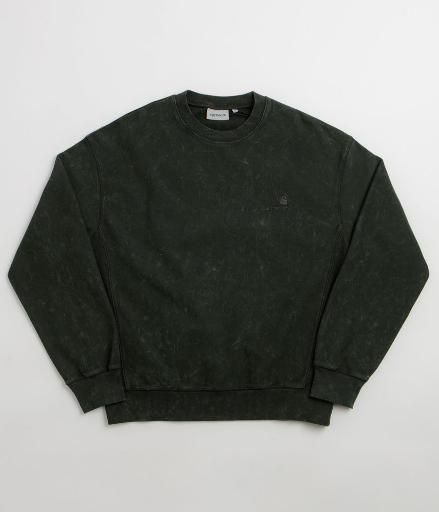 Carhartt Lambert Crewneck Sweatshirt - Raven Moon Wash