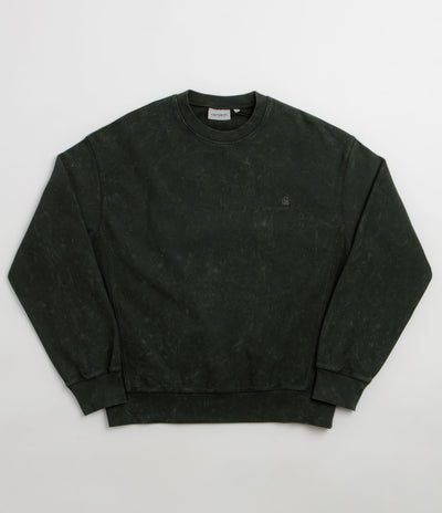 Carhartt Lambert Crewneck Sweatshirt - Raven Moon Wash