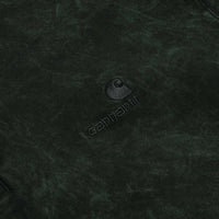 Carhartt Lambert Polo Sweatshirt - Raven Moon Wash thumbnail