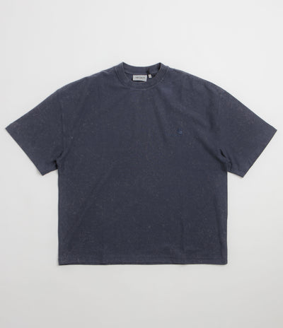 Carhartt Lambert T-Shirt - Dark Navy Moon Wash