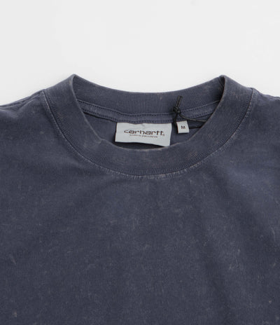 Carhartt Lambert T-Shirt - Dark Navy Moon Wash