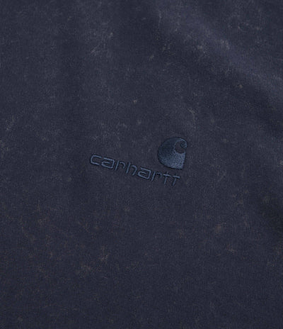 Carhartt Lambert T-Shirt - Dark Navy Moon Wash