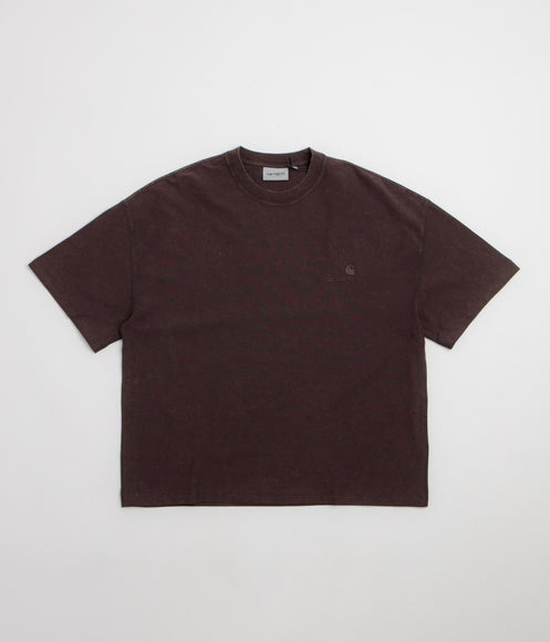 Carhartt Lambert T-Shirt - Tobacco Moon Wash