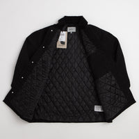 Carhartt Lander Coat - Black / Black Stone Washed thumbnail