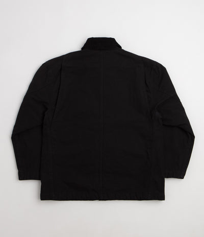 Carhartt Lander Coat - Black / Black Stone Washed