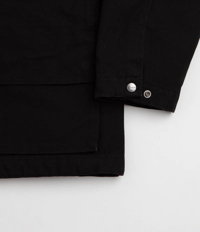 Carhartt Lander Coat - Black / Black Stone Washed
