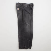 Carhartt Landon Pants in Black Destroy Wash and Splatter thumbnail